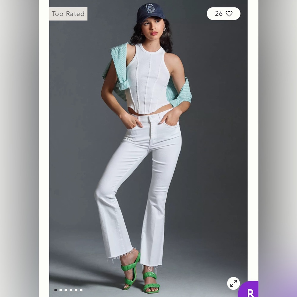 MOTHER The Weekender Bootcut Jeans